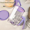 900ml Batter Separator Dispenser With Measuring Label Squeeze Handle For Pancake Cake Waffle Batter Tool Qme 1pc