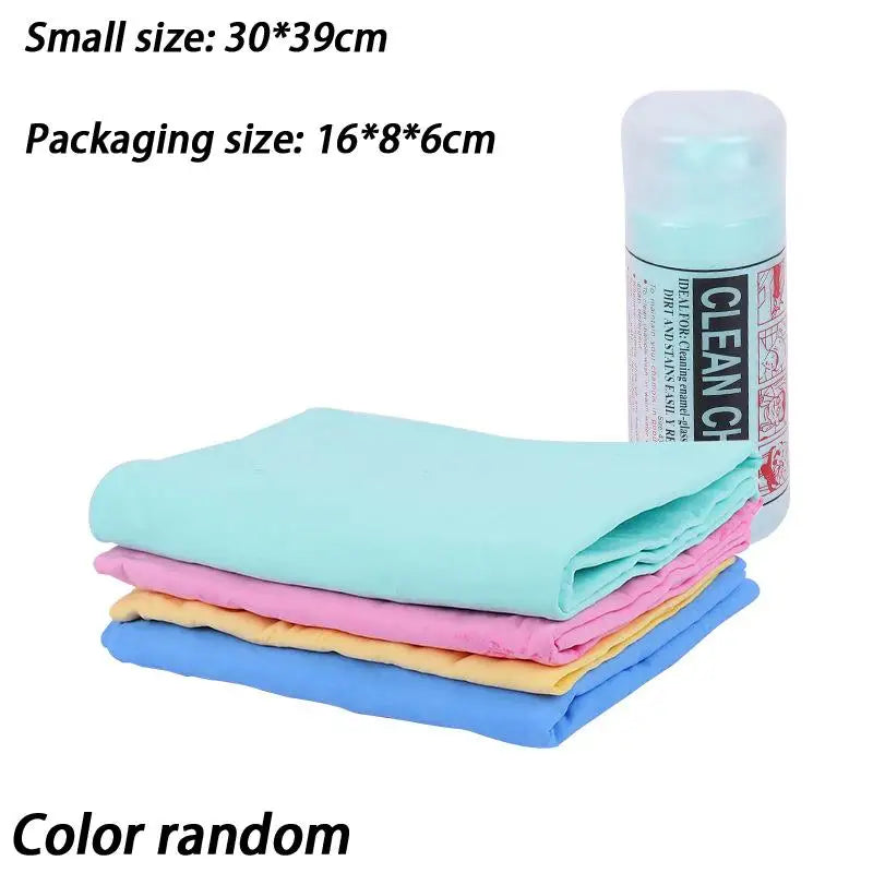 Pet Grooming Towel Soft Dog Suede Fabric Bath Absorbent Qme S Random color