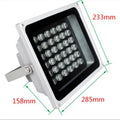 1PCS 30W LED Security Light Motion Sensor Outdoor Floodlights for Parking Lot License Plate Recognition Night Vision Qme 50W-White-220V