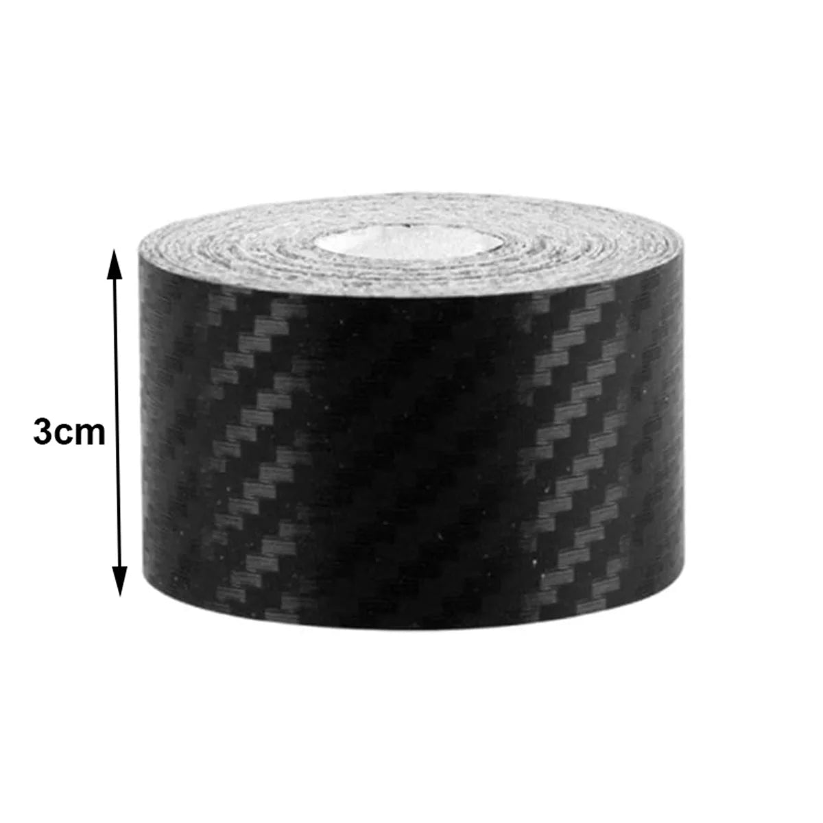 1-10M 3D Nano Carbon Fiber Stickers Car Door Edge Anti-Scratch Tape Black Side Mirror Protector Strip for Vehicle Protection Qme 3cm 10m
