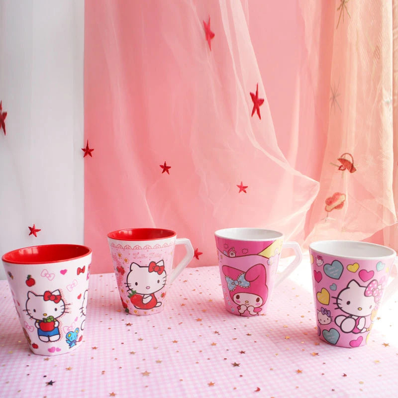 Hellokitty Creative Toothbrush Cup—Cute Couples' Toothbrush Cups Cartoon-themed Toothbrush Cups for Home and Dorm Rooms Qme