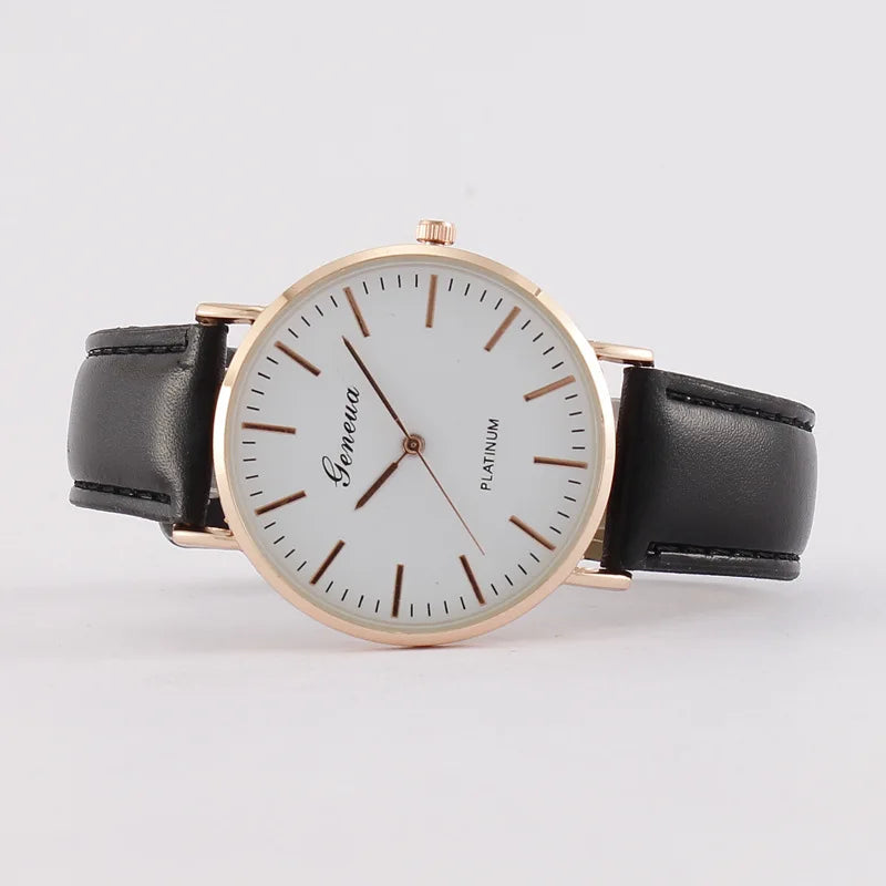 New Men's Watch Fashion Casual Ultra Thin Watches Simple Men Business Leather Quartz Wristwatch Clock Luxury Relogio Masculino Qme