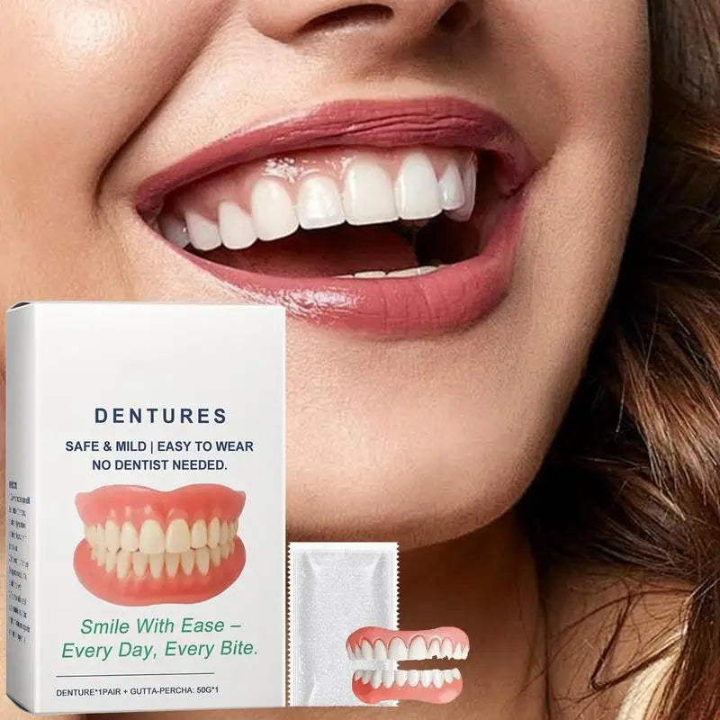 Denture Relines Silicone Liners Soft Fit Temporary Orthodontic Teeth Qme