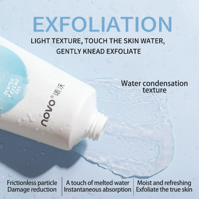 Deep Cleansing Exfoliating Gel, with Niacinamide and Plant Ingredients, Deep Cleansing & Moisturizing Scrub Qme