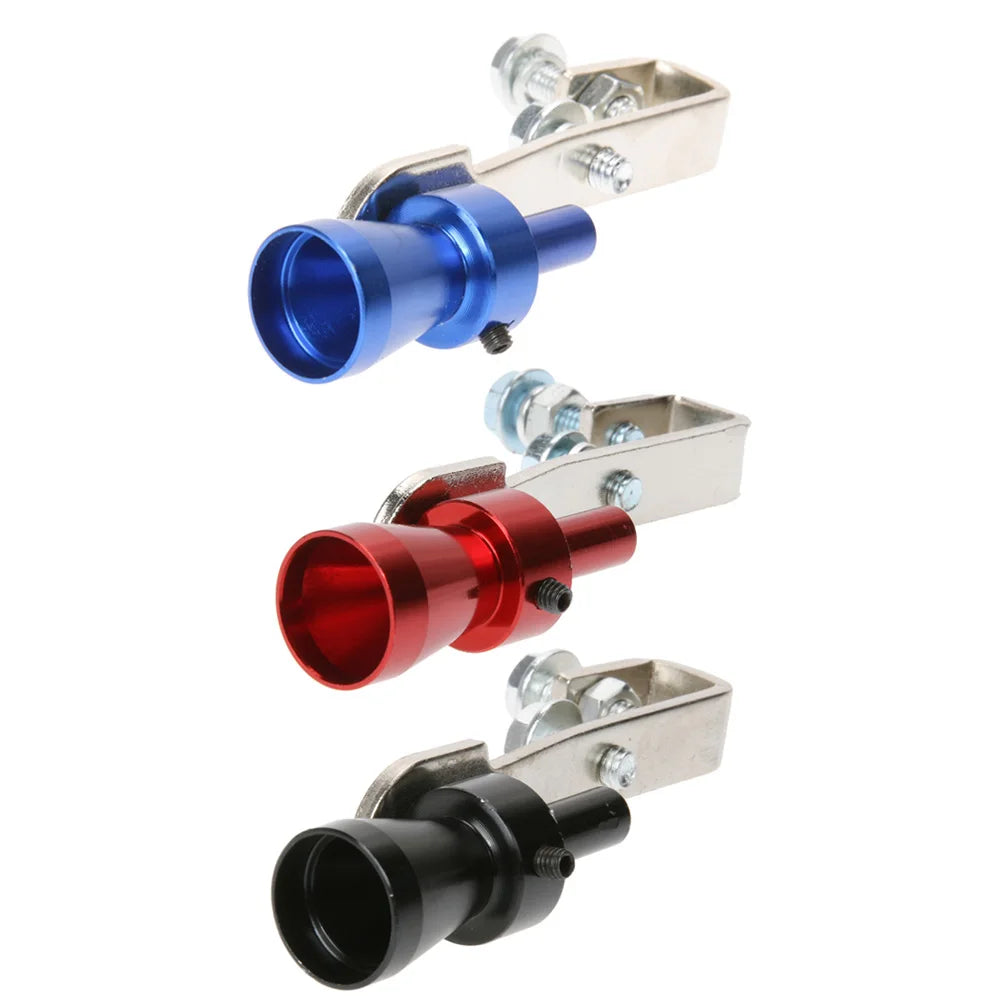 Practical Sound Simulator Portable Car Turbo Whistle Exhaust Pipe Whistle Muffler Blow Off Car Automobile Accessories Qme