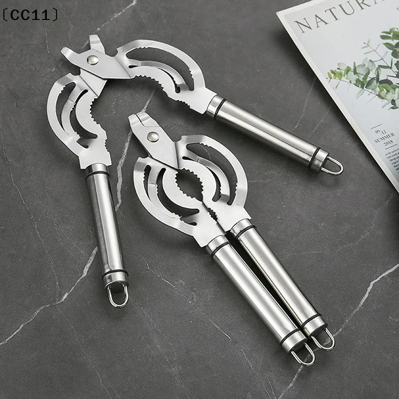 Stainless Steel Kitchen Multi-functional Bottle Opener Anti-slip Qme