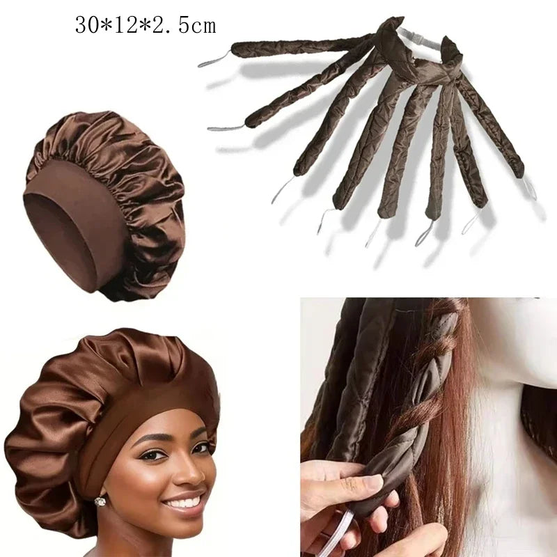  Lazy Octopus Curler Hair Rollers Heatless Headband Curls Ribbon Sleeping Soft Wave Formers No Heat Curls Ribbon Styling Tools Qme CE2