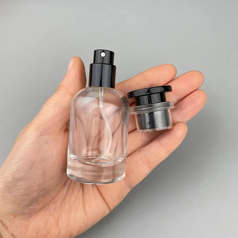 Perfume Bottle Cylindrical Sub-bottle Travel Sample Portable Parfum Qme