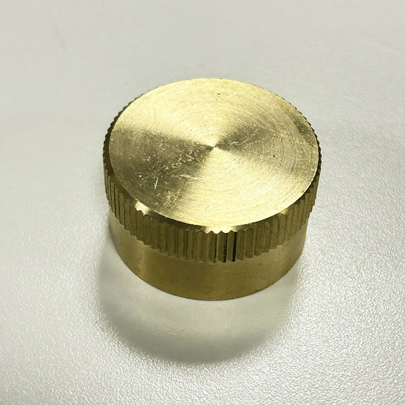 Gas Tank Cylinder Sealed Cap Protect Outdoor Stove Brass Refill 1 LB Qme