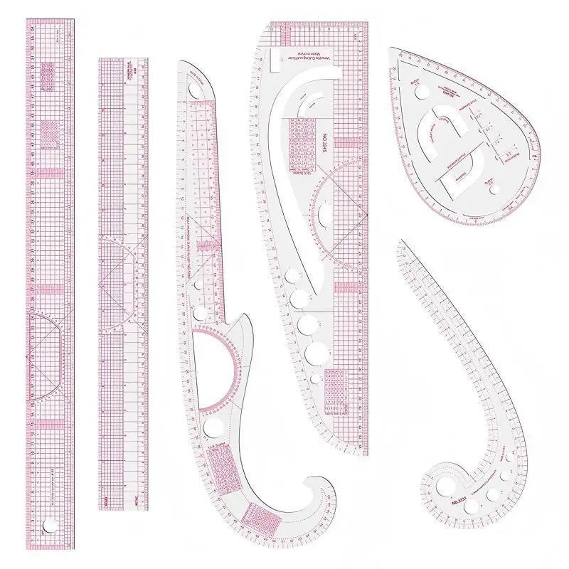 Clothing Sewing Ruler French Curve Flexible Tailoring Templates Qme A