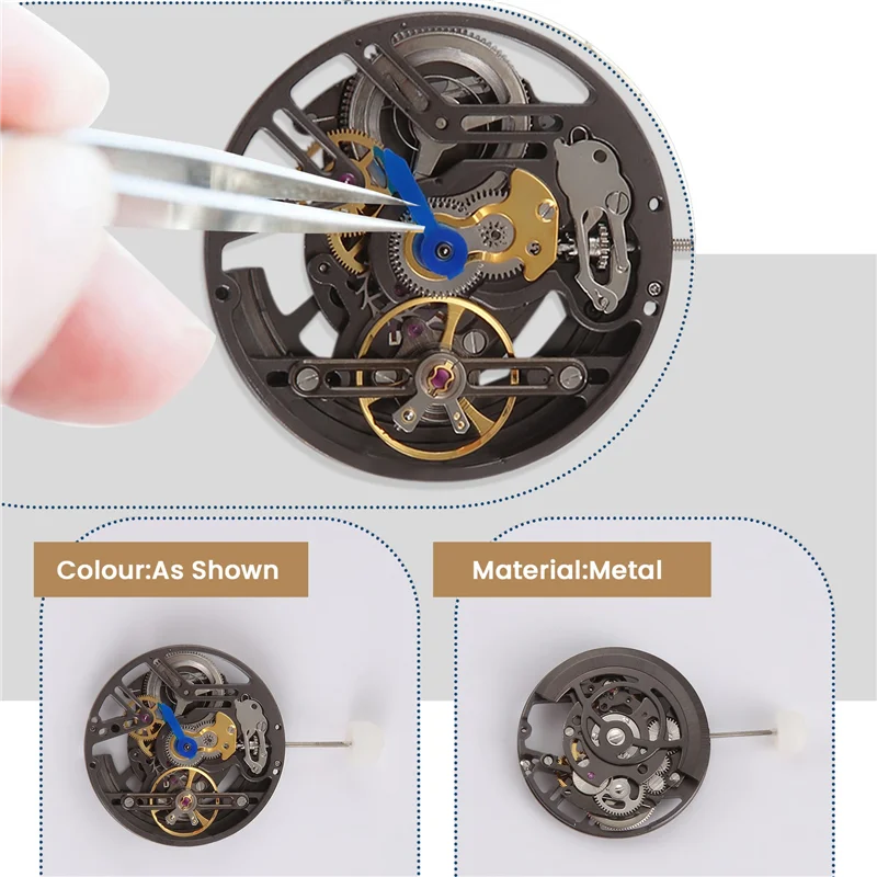 A02F-LB20 Hollow Three-Pin Automatic Mechanical Movement 3-Pin Watch Core Watch Accessories Watch Repair Qme