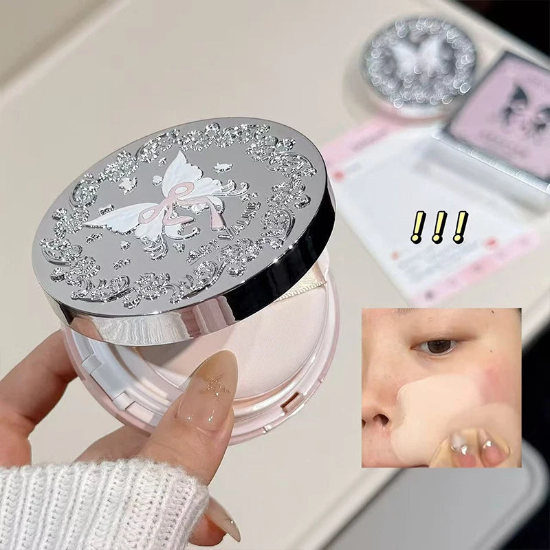 QIBEST Moisturze Air Cushion Cream Quick Foundation Cream Makeup Base Waterproof Lasting Foundation Concealer Brightening Face Qme