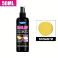 Universal Glass Scratch Remover Liquid Easy Apply Resin for Glasses, Phone Screens & Watch Glass Repair Kit with sponge 50ml Qme 50ML