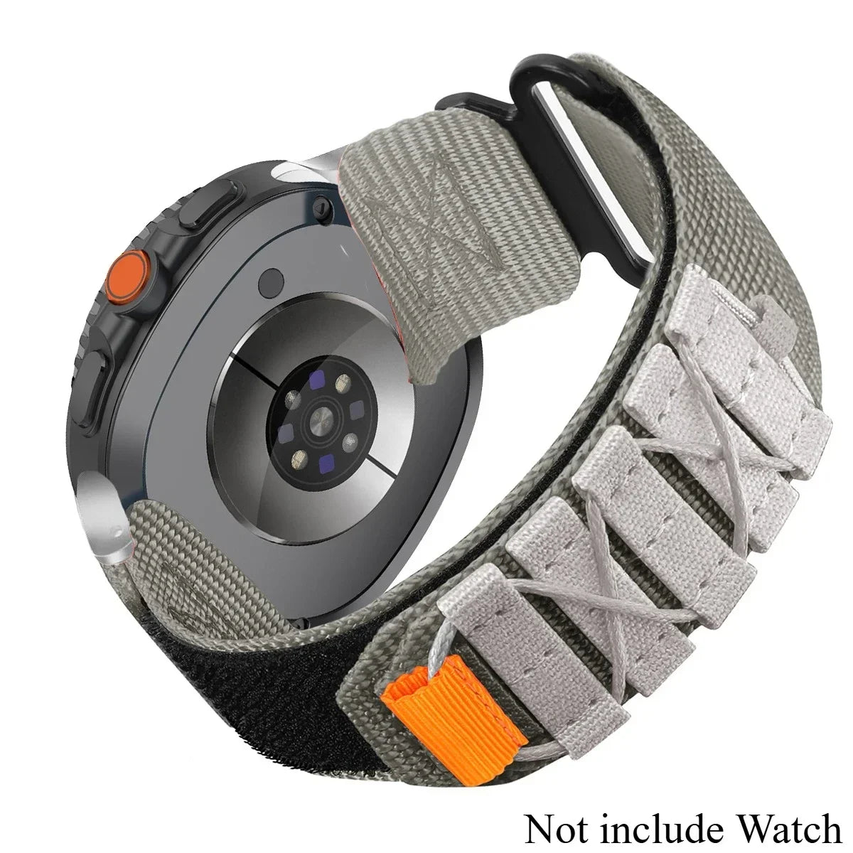 Nylon Strap for Samsung Galaxy Watch Ultra 2 No Gaps Quick Fit Band Sports Bracelet for Galaxy Watch 8 40 44/8classic Wristband Qme