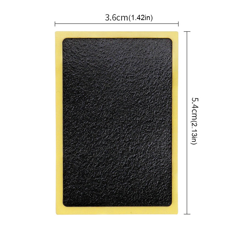 10PCS No-glue Adhesive Quick Repairing Car Motorcycle Tire Repair Patches Car Motorcycle Bike Tire Repair Tools Bike Accessories Qme