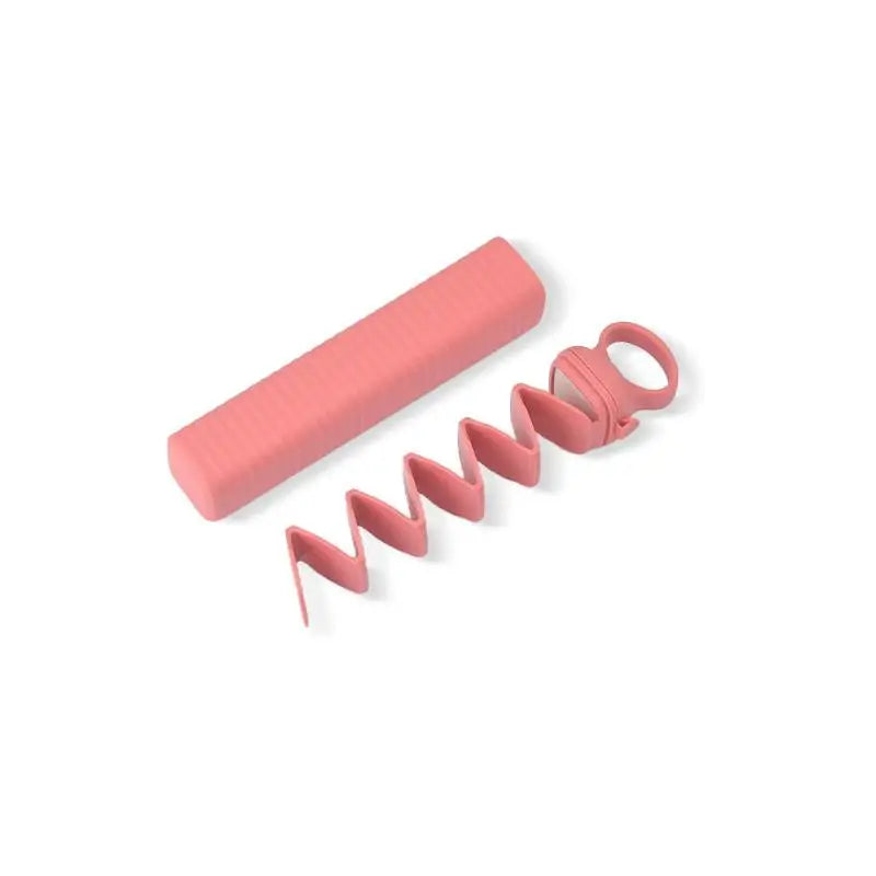 Collapsible Ice Cube Tray Portable Foldable Maker Easy Release Qme Pink