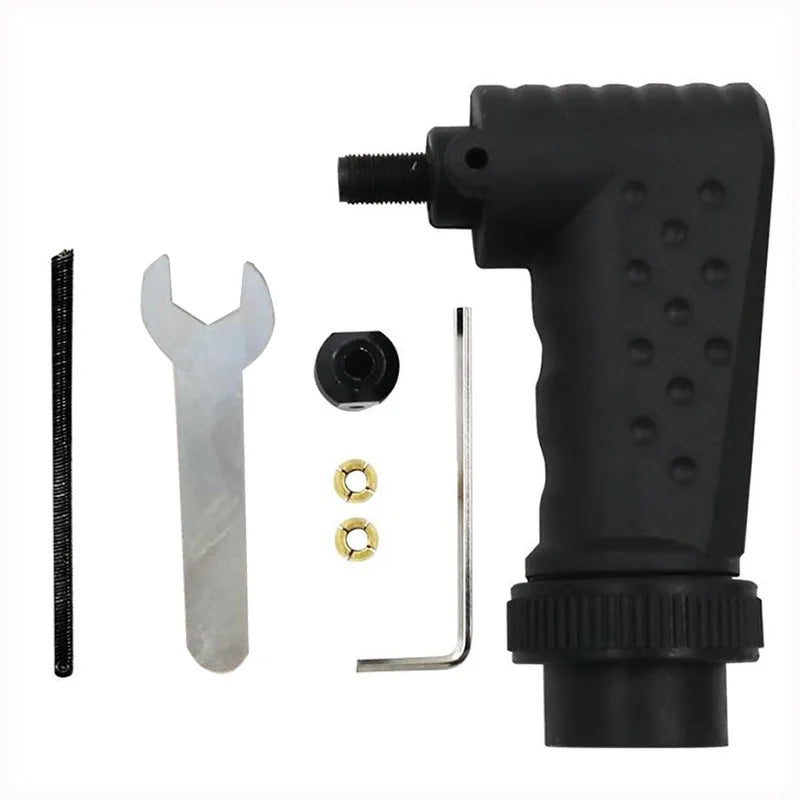 Right Angle Converter Attachment Dremel Tool Accessories Rotary Tools Qme Black