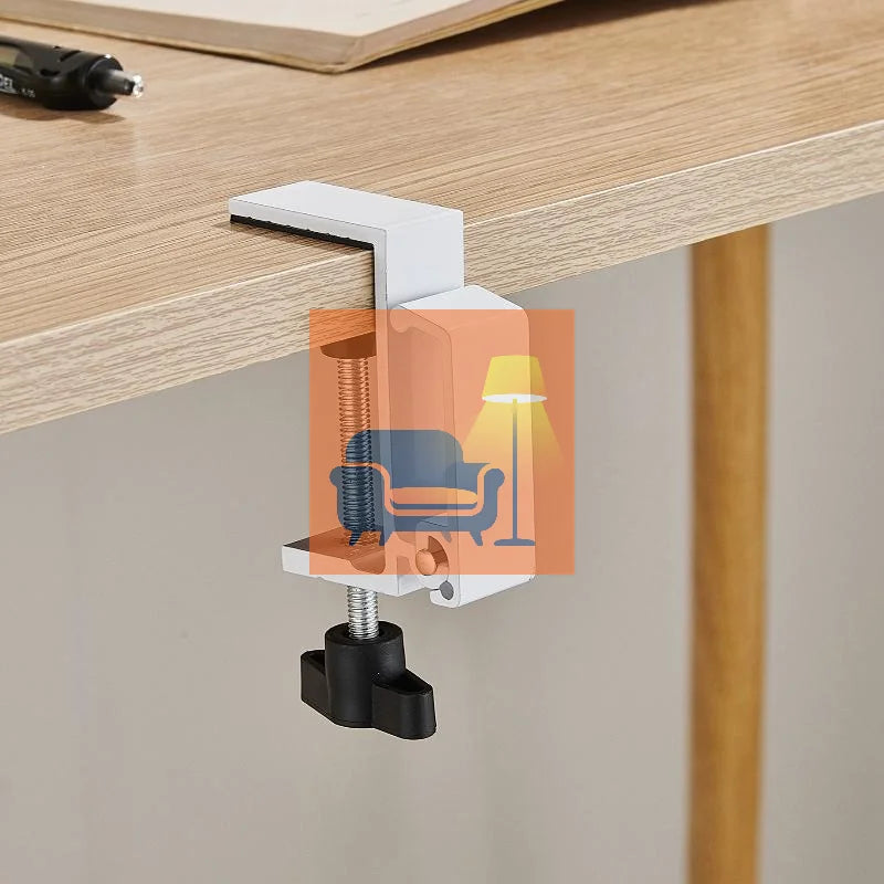 Multi-functional Table Edge Double Hook Punch-free Hanging Bag Hook Adjustable Desk Hanger Backpack Storage Hanging Hooks Holder Qme