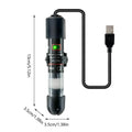 Heater Fish Tank Precision Temperature Control Waterproof Small USB Qme Black China Mainland