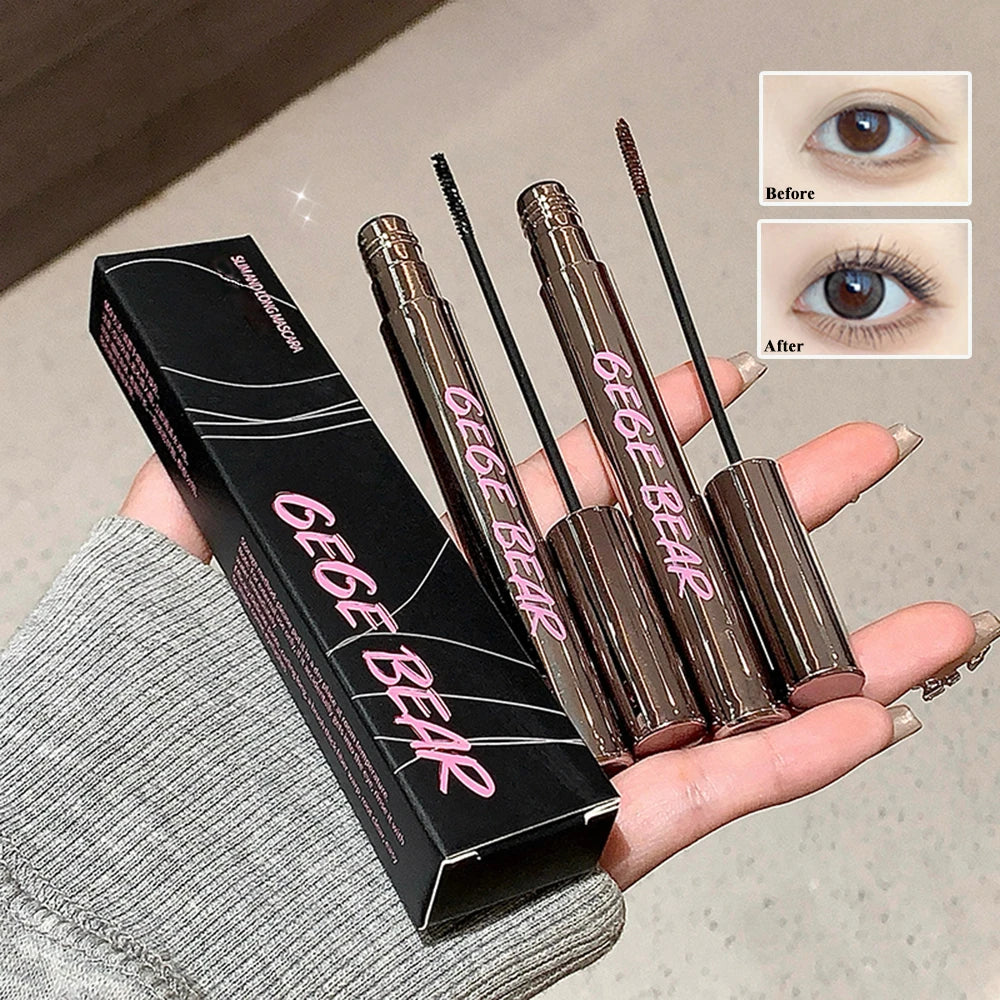 Gege Bear Long Curling Mascara Natural Waterproof Long-lasting Qme