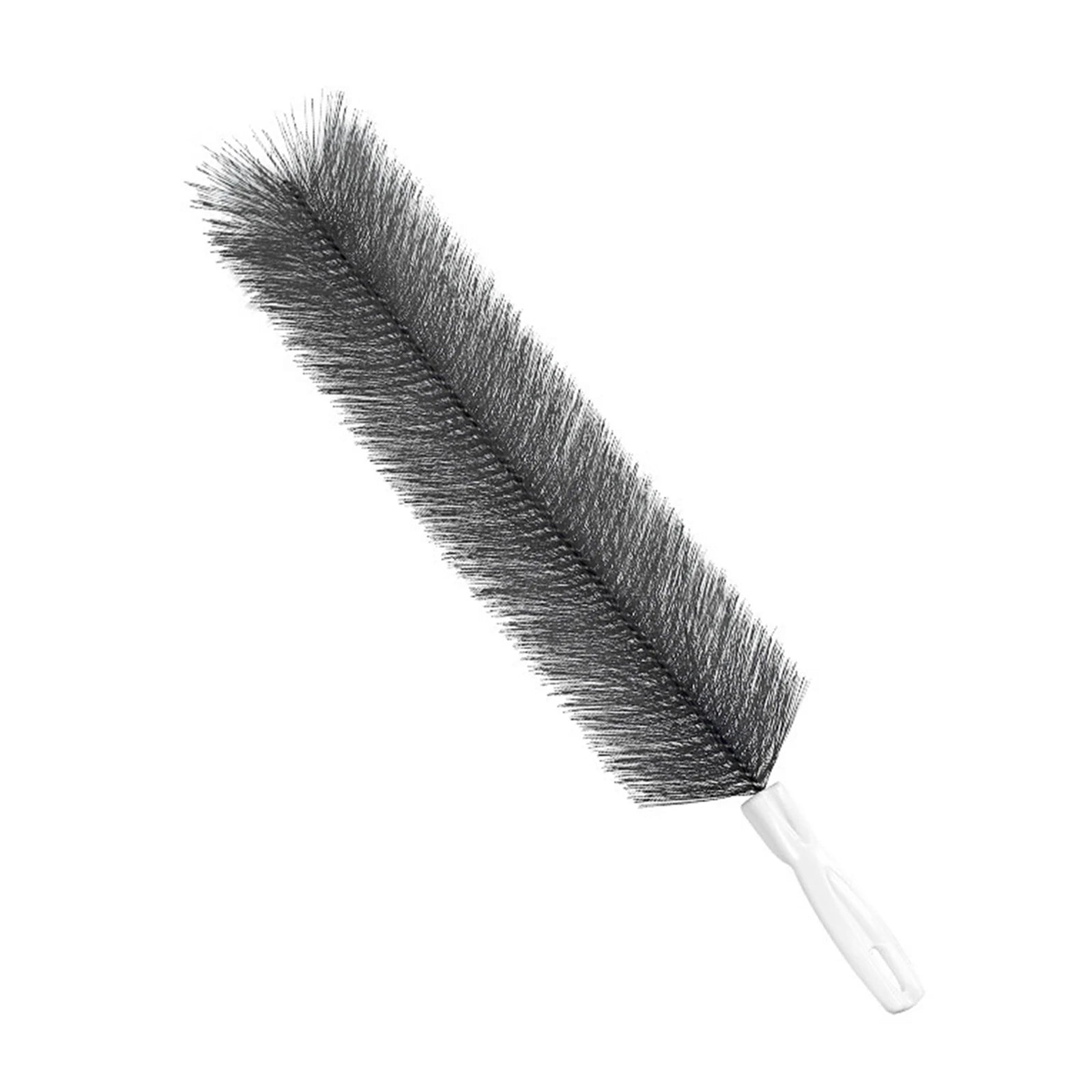 Bendable Cobweb Duster Multifunctional Reusable Dust Remover Multi Purpose Crevice Brushes for Sewer Screen Window Blinds Qme Grey