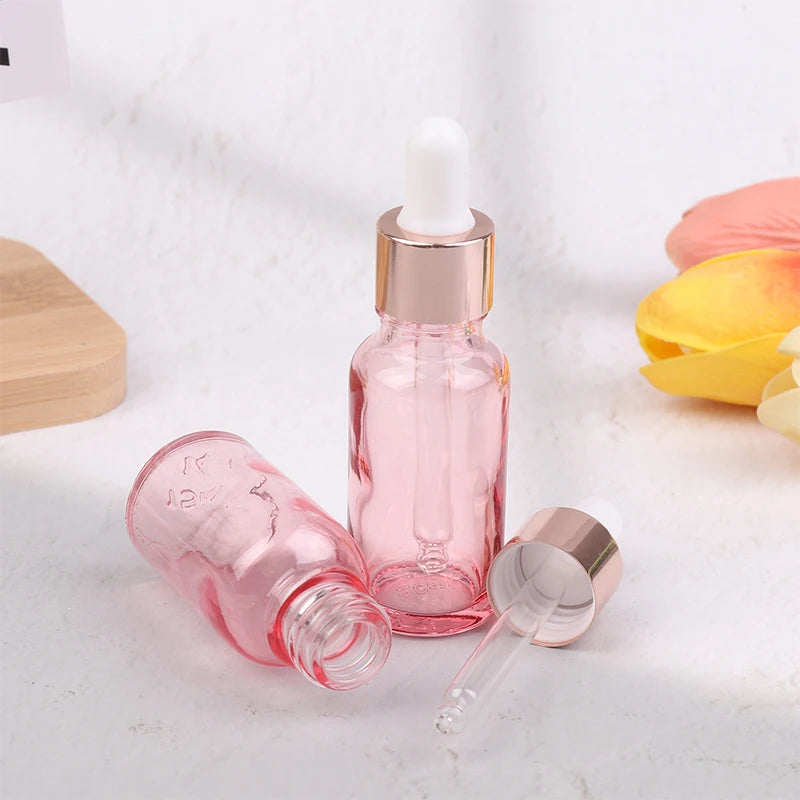 Aromatherapy Liquid Pipette Essential Massage Dropper Bottles Qme