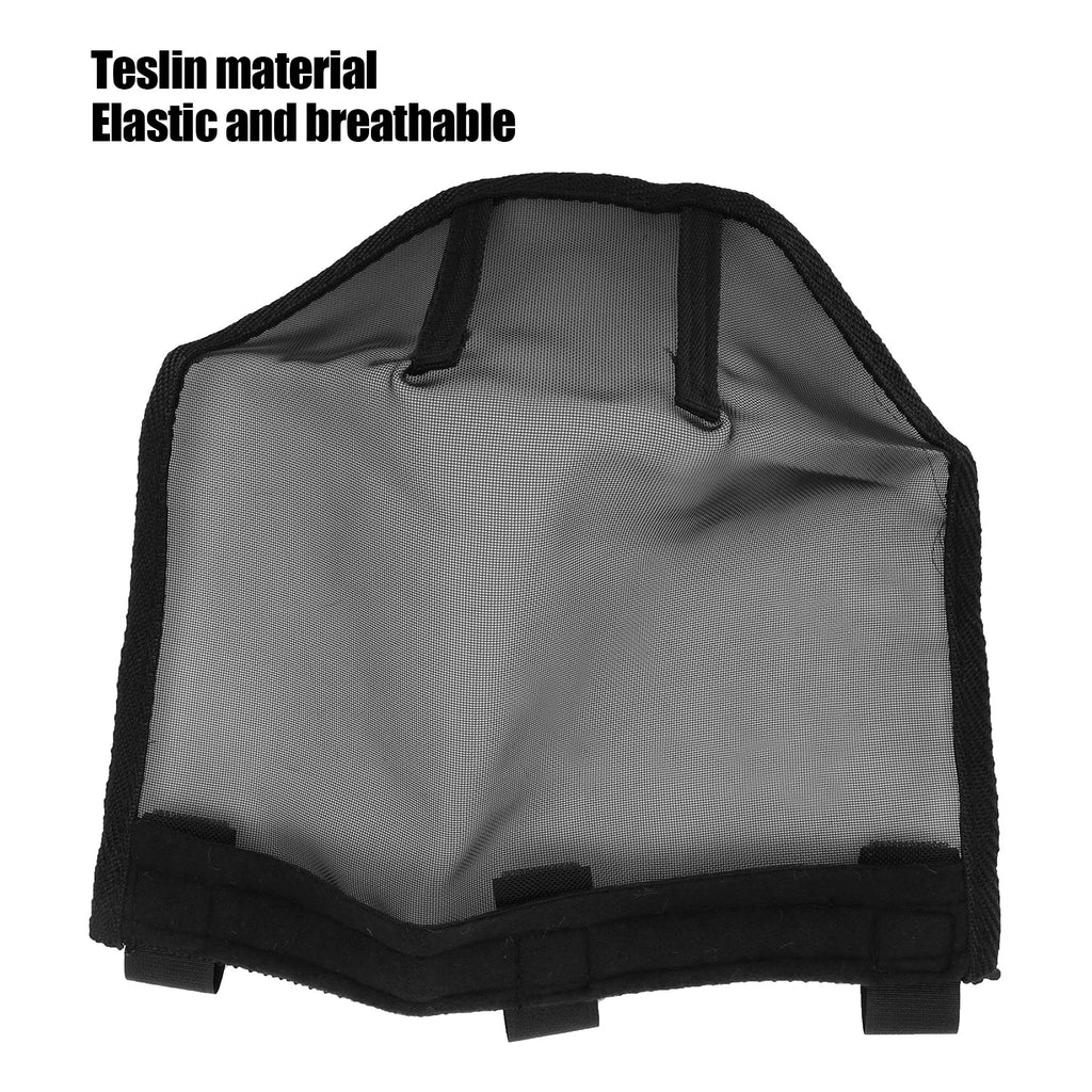 Horse Nose Cover Breathable Teslin Anti Fly Mosquito Horse Face Mask Breathable Adjustable Equestrian Horse Tack Supplies Qme