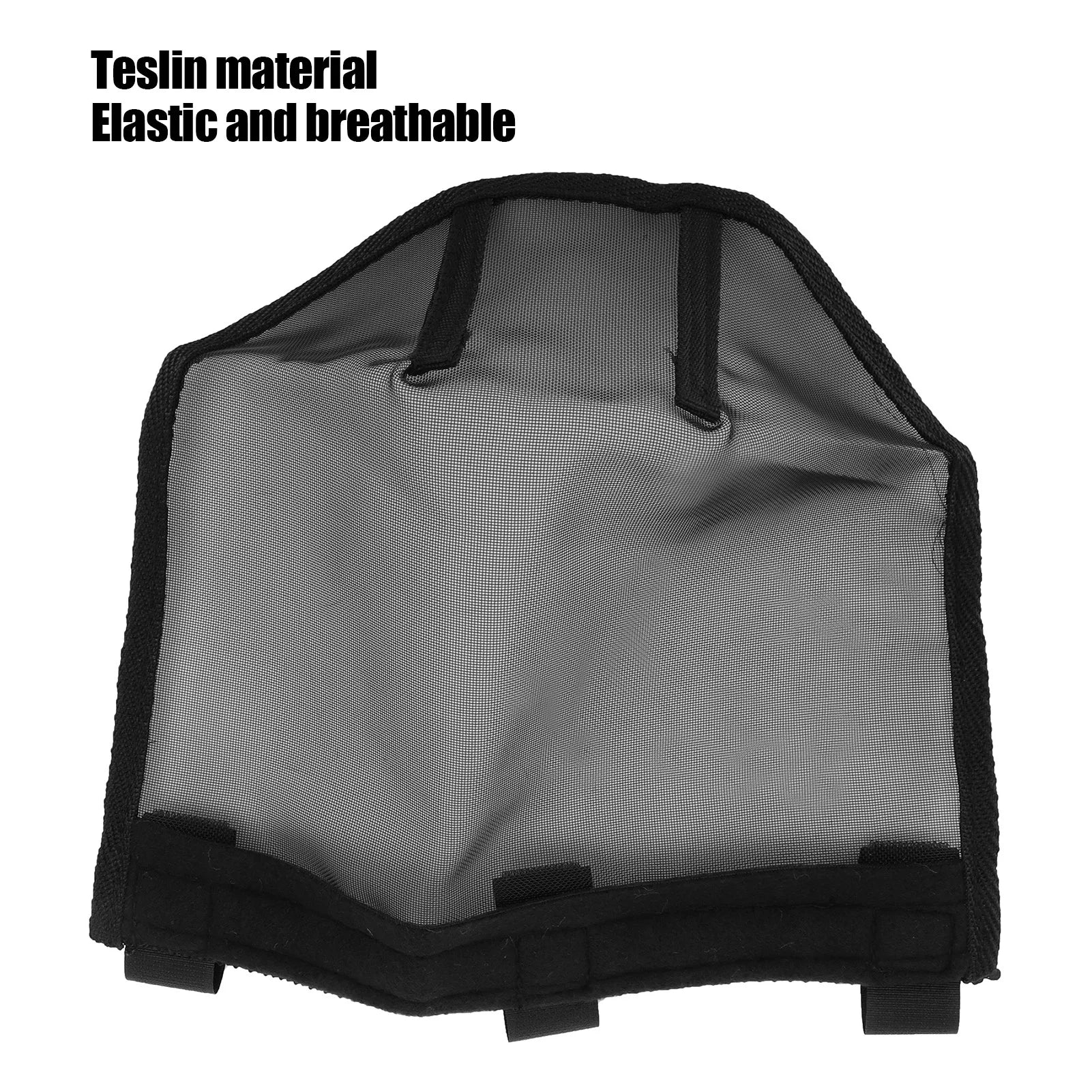 Horse Nose Cover Breathable Teslin Anti Fly Mosquito Horse Face Mask Breathable Adjustable Equestrian Horse Tack Supplies Qme