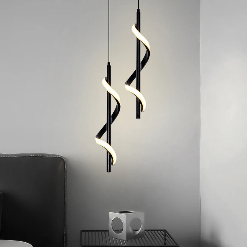 Lustre Led Pendant Light Hanging Lamps For Ceiling Kitchen Living Room House Decoration Lights Fixture Dining Table Pendant Lamp Qme