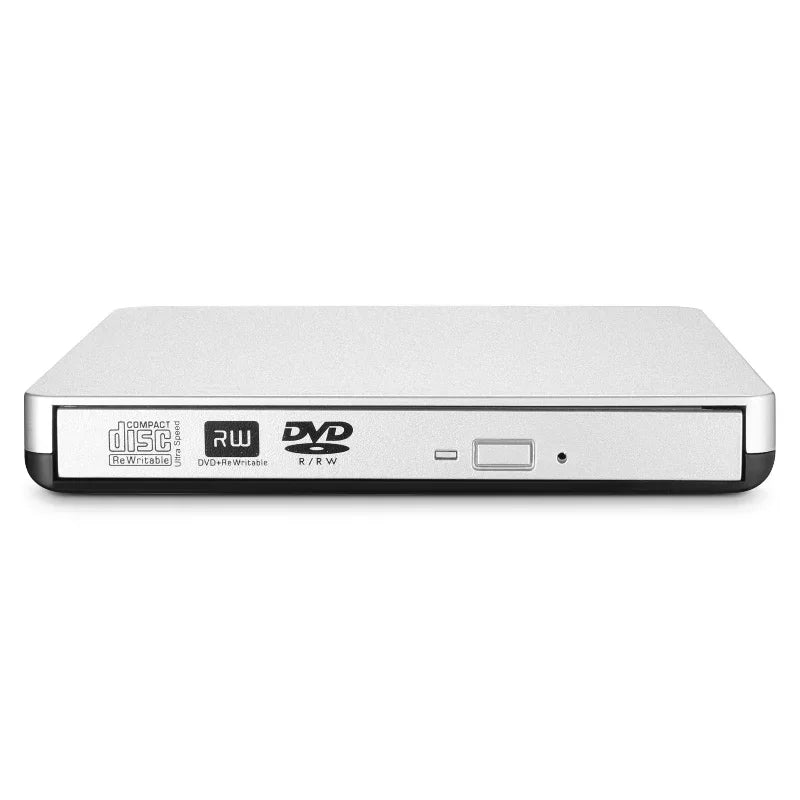 Portable USB 3.0 DVD-ROM Optical Drive External Slim CD ROM Disk Reader Desktop PC Laptop Tablet Promotion DVD Player Qme