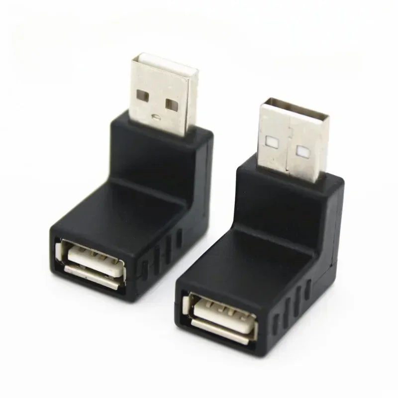 10pcs Mini USB 5Pin Male to USB Female 90 degree Angle Converter Connector data Sync OTG Adapter for Car MP3 MP4 Tablets Phones Qme