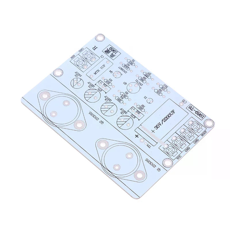 Classic Hood 1969 Audio Lifier Board PCB Two Channel Hifi Class Power Qme