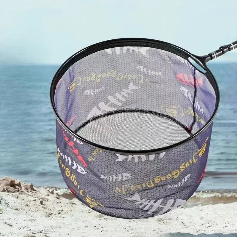 Five Sizes Fishing Net Head Anti-hook Outdoor Hand Ultra Light Qme