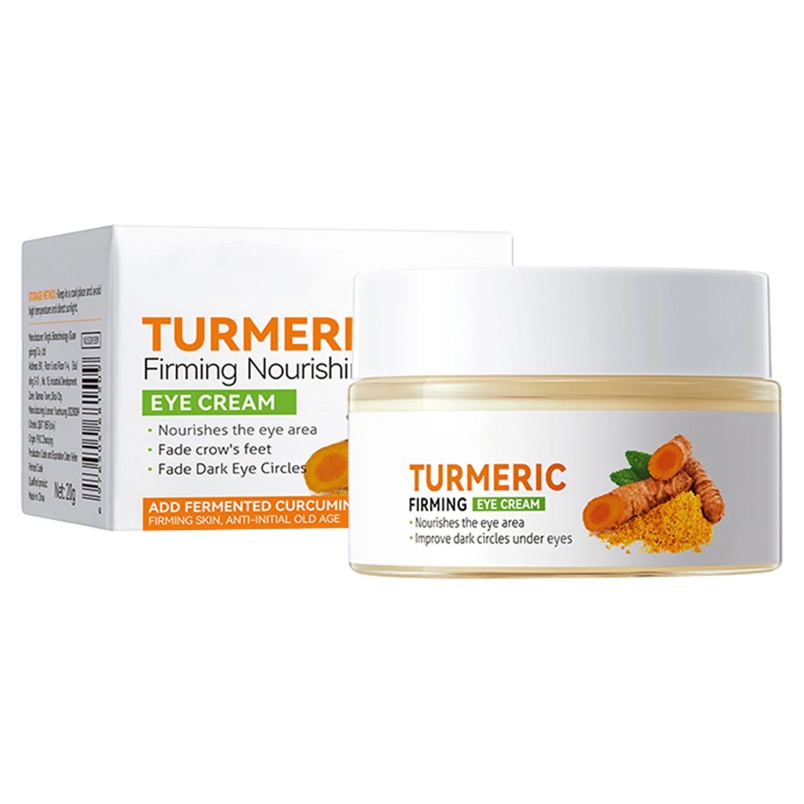 Turmeric Oil Facial Serums Deep Moisture Freckle Whitening Serum Qme 20g eye cream CN