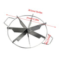 Pie Divider Stainless Steel Cake Slicer for Even Slices Non-Stick Kitchen Gadgets Pastry Cheese Pizza Cutting Press Tool Qme 02