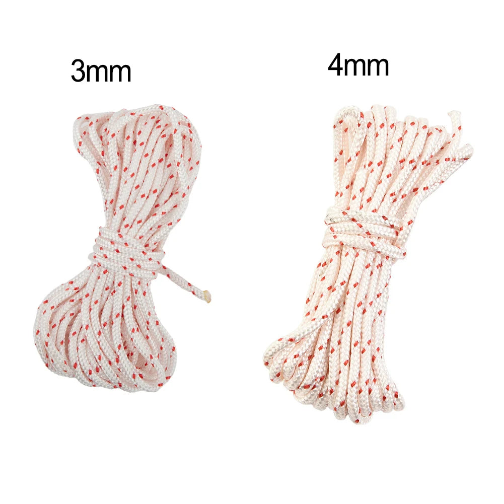 5 M Pull Cord Starter Rope Ropes Lawn Mower Chainsaw Construction Qme