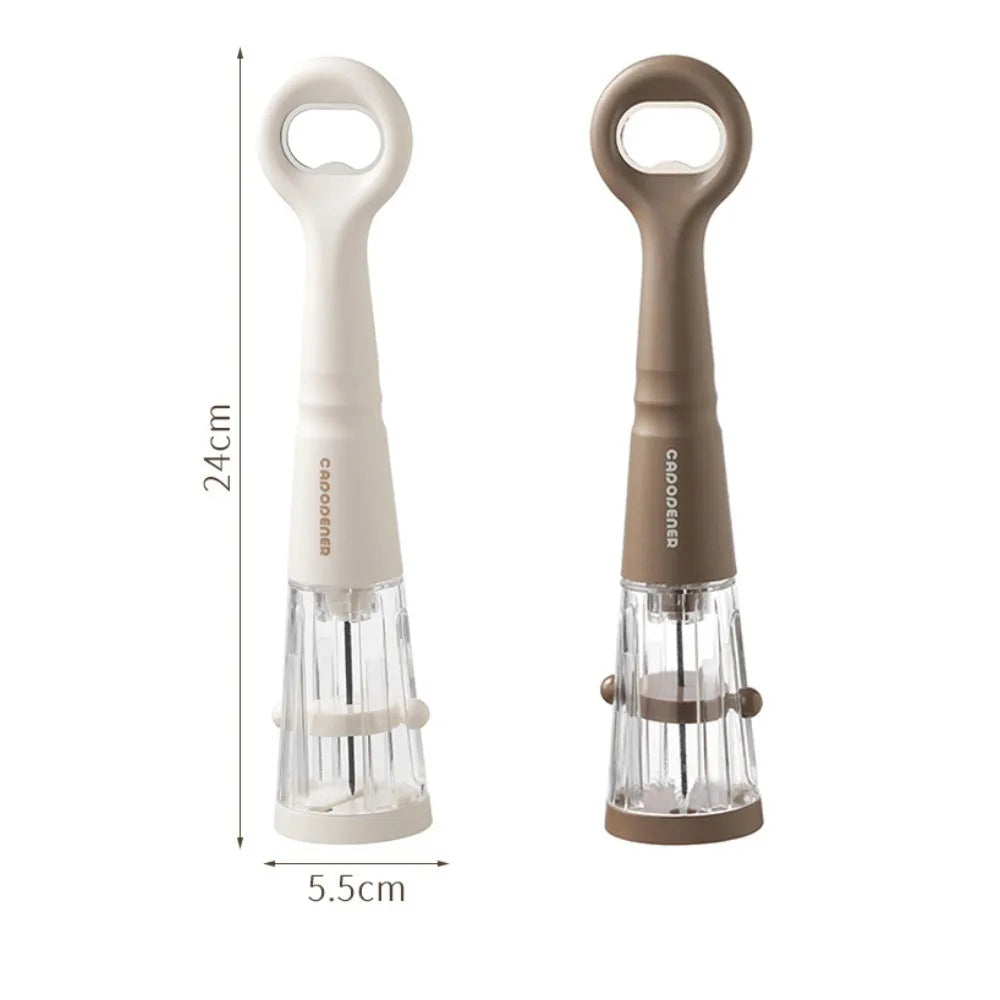2-in-1 Air Pressure Wine Beer Opener Portable Corkscrew Kitchen Qme