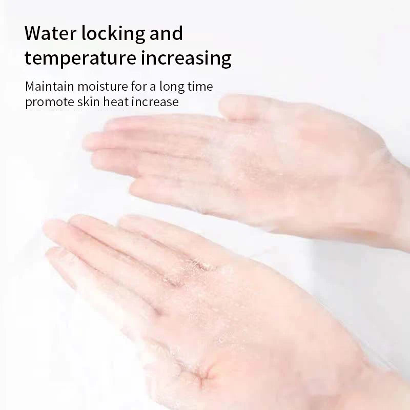 Disposable Face Plastic Film Full Cleaner Mask Neck Stickers Paper Qme