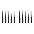 A02F-24T Industry Air Saw Blades For Tooth Reciprocating Saw Blade Compatible Silver Line Air Body Saw 10Pcs Qme Black