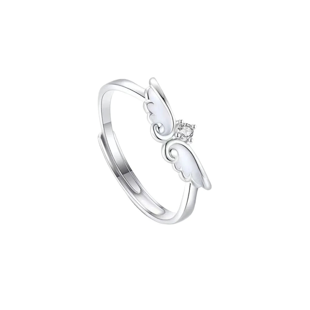 Fashion Y2K Star Zircon Crystal Rings for Women Girls Delicate Double Layer Open Ring Aesthetic Jewelry Accessories Party Gifts Qme