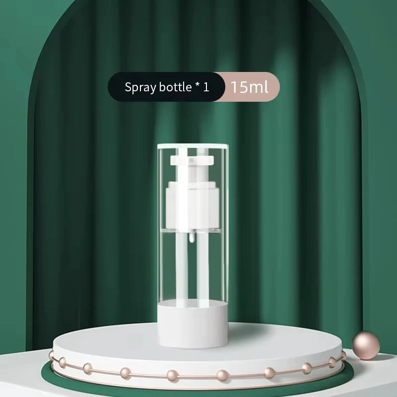 AS Vacuum Lotion Spray Bottle Travel Portable Refillable Bottles Qme Spray bottle 15ml