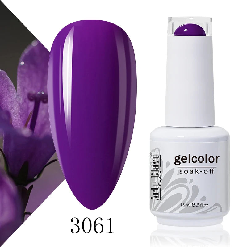 Arte Clavo Macaron Spring Series Gel Nail Polish Pigment Semi Qme