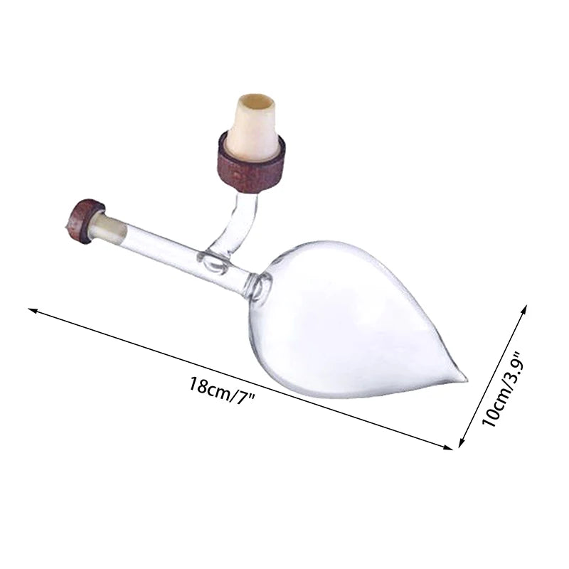 Glass Wine Aerator Peach Shape Red Wine Bottle Pourer Quick Wine Decanter Spout Professional Sobering Device Alcohol Dispenser. Qme