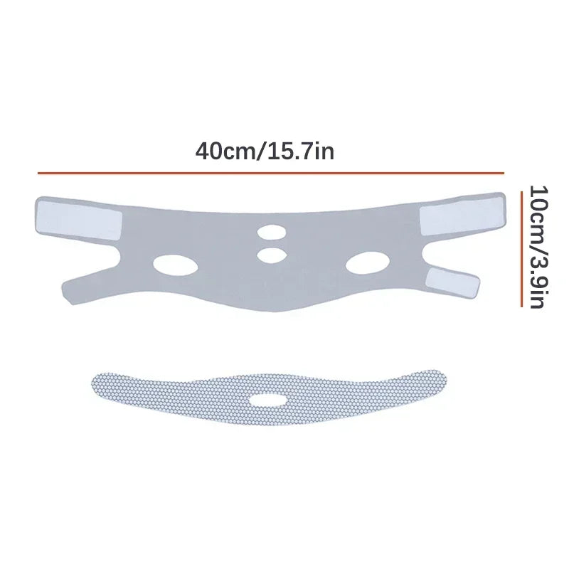 Face-Lift With Sleep Face V Shaper Facial Slimming Bandage Relaxation Shape Lift Reduce Double Chin Face Thining Band Massage Qme
