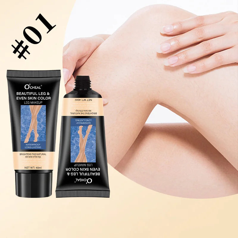 Concealer Leg Cream Waterproof Sweat Resistant Not Easy Fade Qme 01