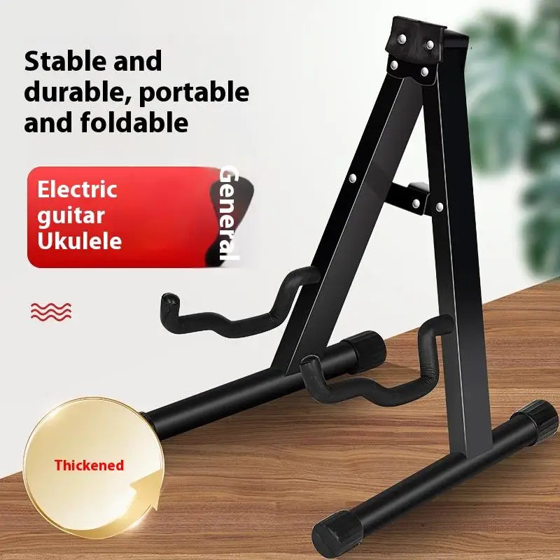 Universal Electric Guitar Stand Musical Rack Holder Folding Frame Qme