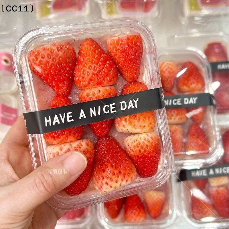 10 Transparent Sandwich Cake Holder Bakery Food Boxes Cupcake Qme