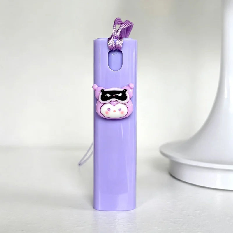 Hello Kitty Kuromi Cute Cartoon Spray Bottle Lanyard-style Refill Qme