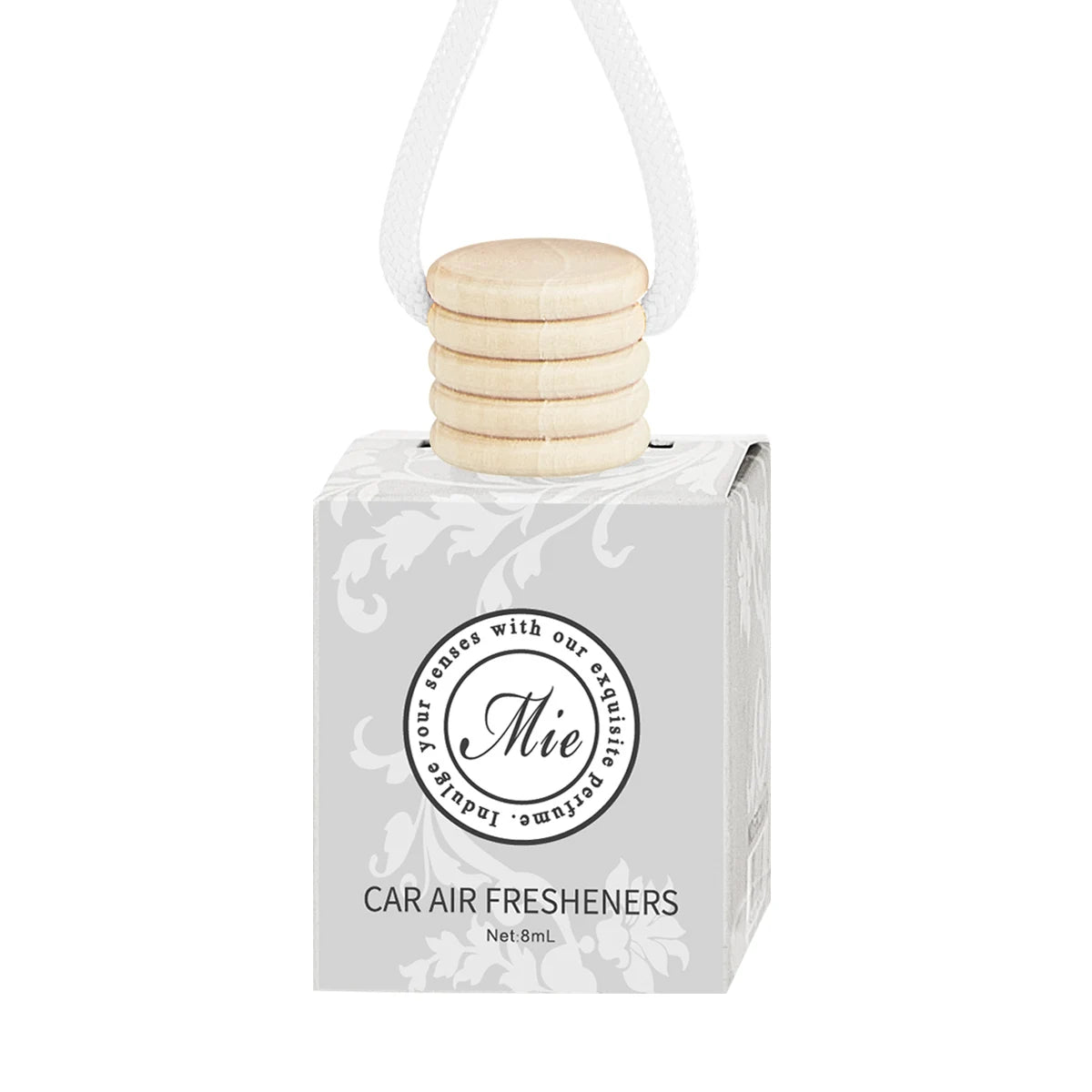Long Acting Car Fragrance Perfume Used Interior Accessories Charming Qme 010 grey