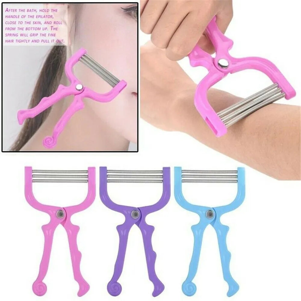 Facial Body Care Tool Hair Removal Spring Wire Stick Makeup Qme